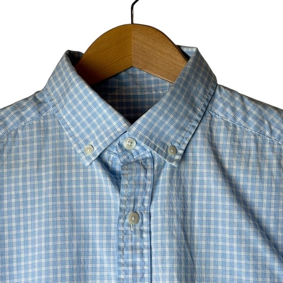 Vineyard Vines Tucker Shirt Mens Small Blue Plaid Classic Fit Preppy Coastal - Picture 3 of 10